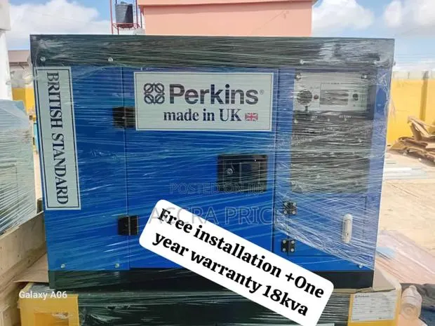 Unrivaled Perkins Diesel Genset 18kva With Large Fuel Tank · Photo 1
