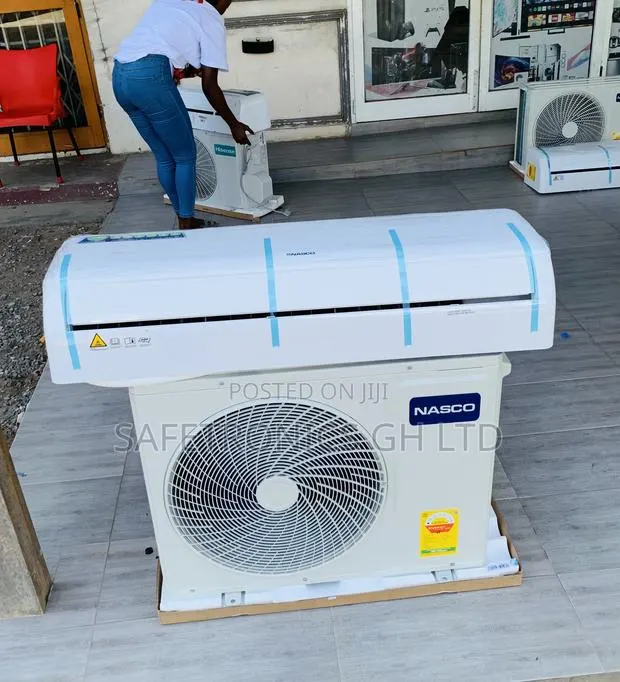 Top Notch White Nasco 1.5hp Dual Inverter Air Conditioner R32 Gas · Photo 1