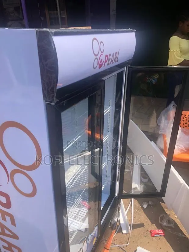 Pearl 400l Dual Door Display Fridge Boost Your Business in Style · Photo 1