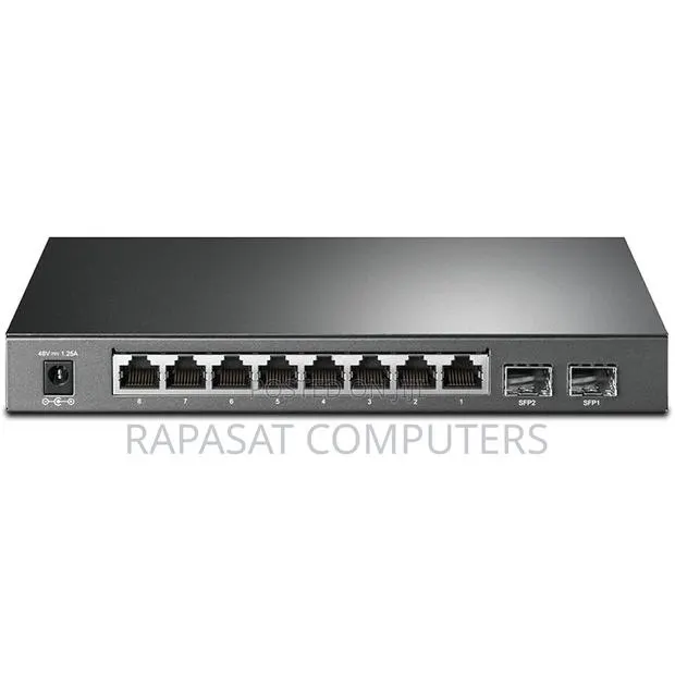 Tp-Link Tl-Sg2210p 8-Port Gigabit Smart Poe Switch With 2 SFP Slots · Photo 1