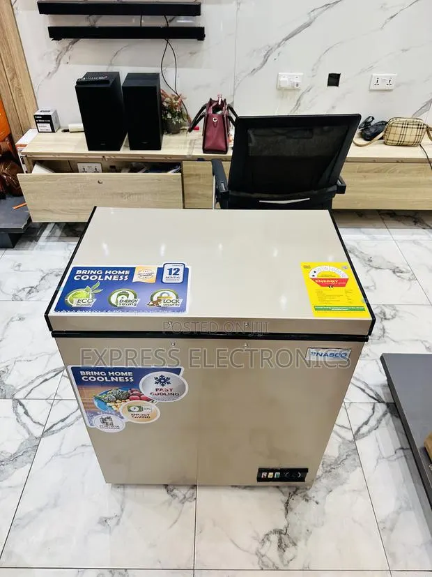 Ultra Modern Single Door Gold Chest Freezer Nasco. · Photo 1