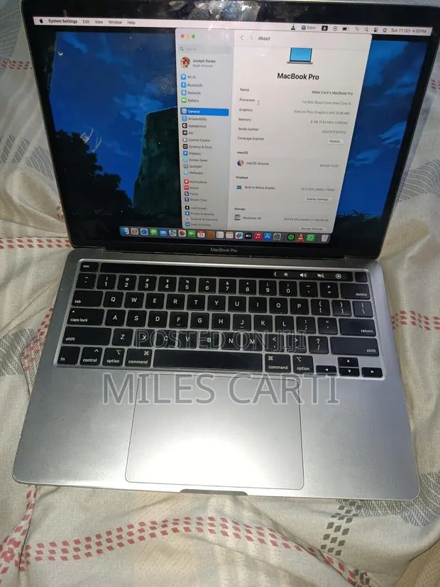 Laptop Apple MacBook Pro 2020 8GB Intel Core i5 SSD 512GB · Photo 1
