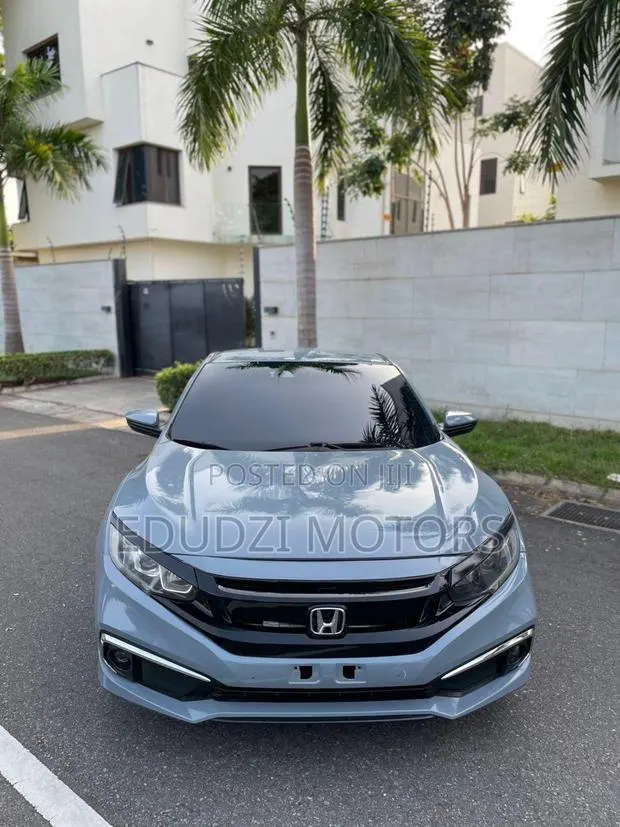 Honda Civic Sport Coupe 2019 Gray · Photo 1