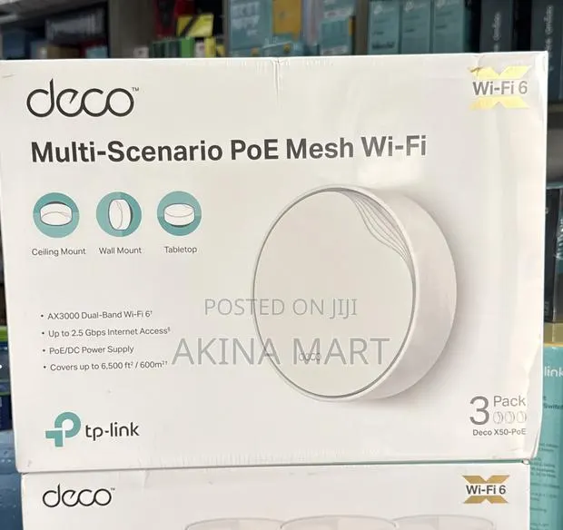 Deco X50 Tp Link Deco X50 3pack Deco X50-Poe · Photo 1