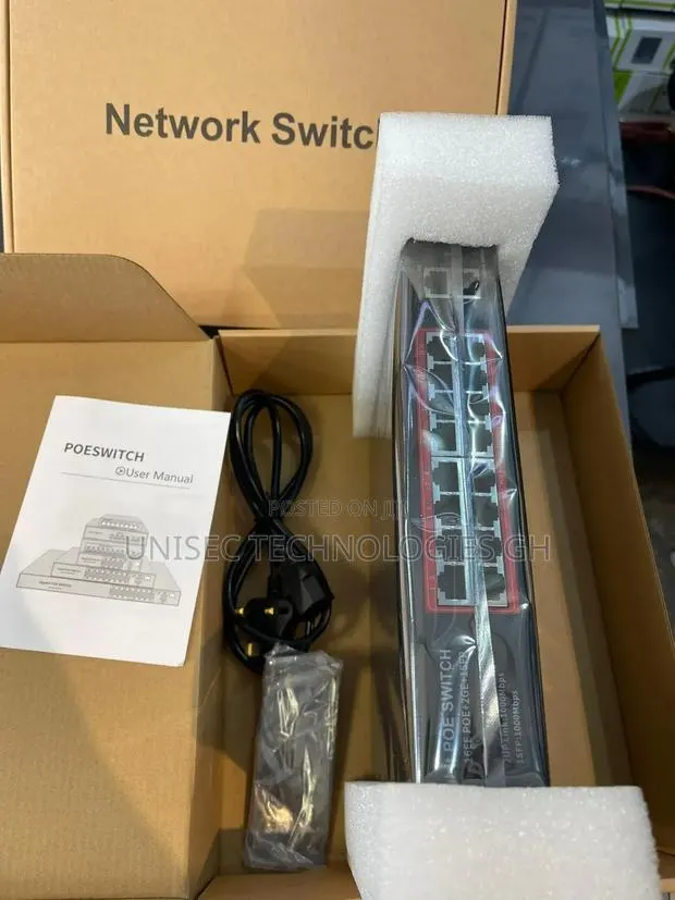 Ai 16 Ports Poe Switch · Photo 1
