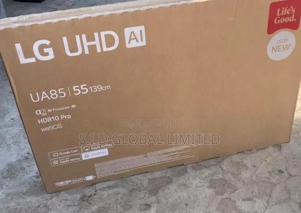 2025 Lg 55ua85: Advanced Ai-Powered Cinematic · Photo 1