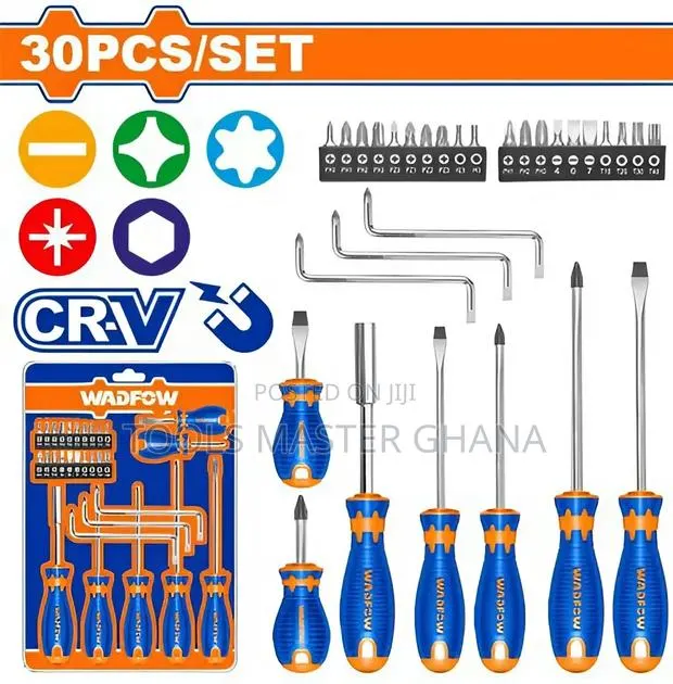 30 PCS Screwdriver Set - Wss1430 · Photo 1
