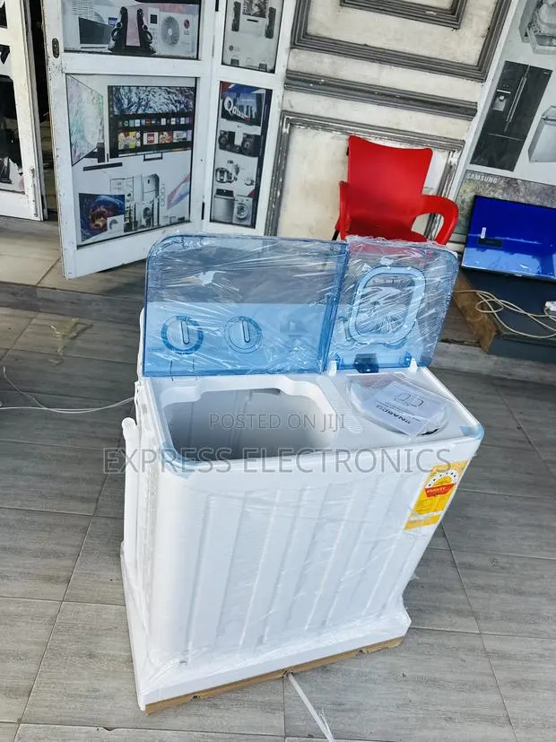 Zealous Sleek Washing Machine 7kg Topload Twintub Nasco. · Photo 1
