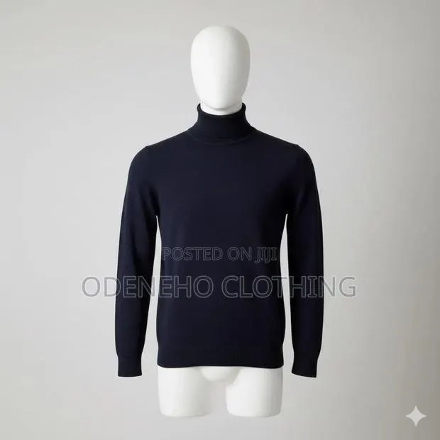 Plain Black Turtle Neck · Photo 1