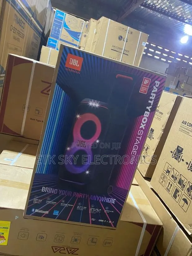 JBL 240watts Partybox Stage 320 Bluetooth Speaker Tower · Photo 1