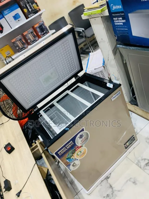 Highly Recommended Chest Gold Color Single Door Freezer Nas-200fl · Photo 1
