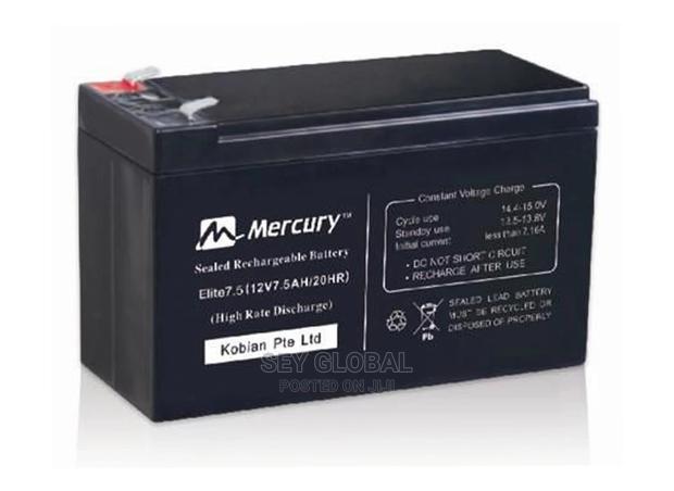 MERCURY Elite 7.5ah 12V UPS Battery · Photo 2