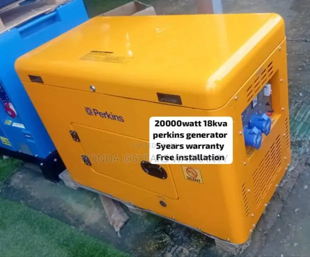 Flexibility and Convenience Perkins 18kva 20000wat Generator · Photo 1