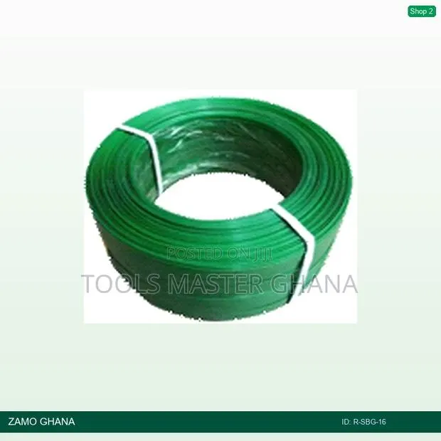 Straptool Cord Strap Strapping Band Green Pet 16mm 10kg - R-SBG-16 · Photo 1