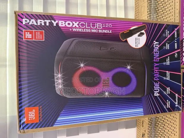 JBL Partybox Club 120 Portable Party Speaker With Wireless Microphone · Photo 1