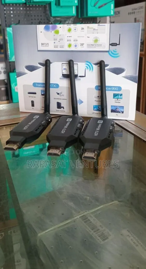 Hdmi Wireless Extender 50 Meters 1tx-2rx · Photo 1