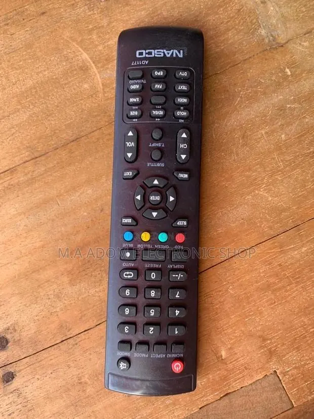 Long Lasting Nasco Remote Control Black. · Photo 1