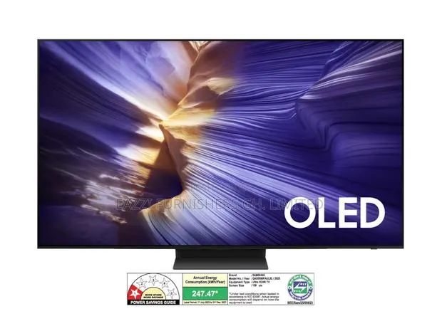 65 Inch Samsung Oled 65s93F 2025/26 Smart Uhd Hdr+ Gaming 144 Hz Uk TV · Photo 1