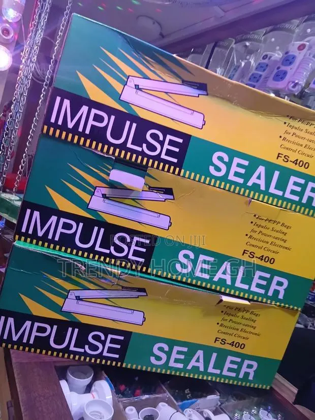 400mm Impulse Sealer – Heat Sealing Machine for Nylon Packaging · Photo 2