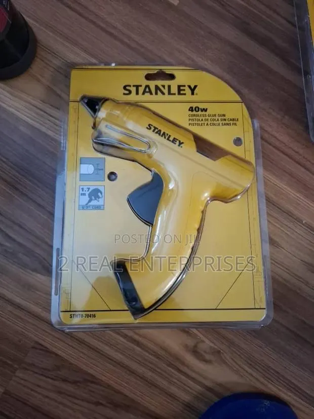 Stanley Sta070416 Cordless Glue Gun, Yellow · Photo 1