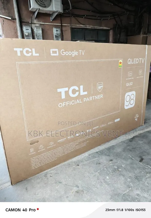TCL 98" Qled(98p8k) Smart Satellite Digital Led TV · Photo 1