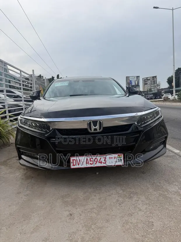 Honda Accord Sport (1.5L 4cyl Turbo CVT) 2019 Black · Photo 1