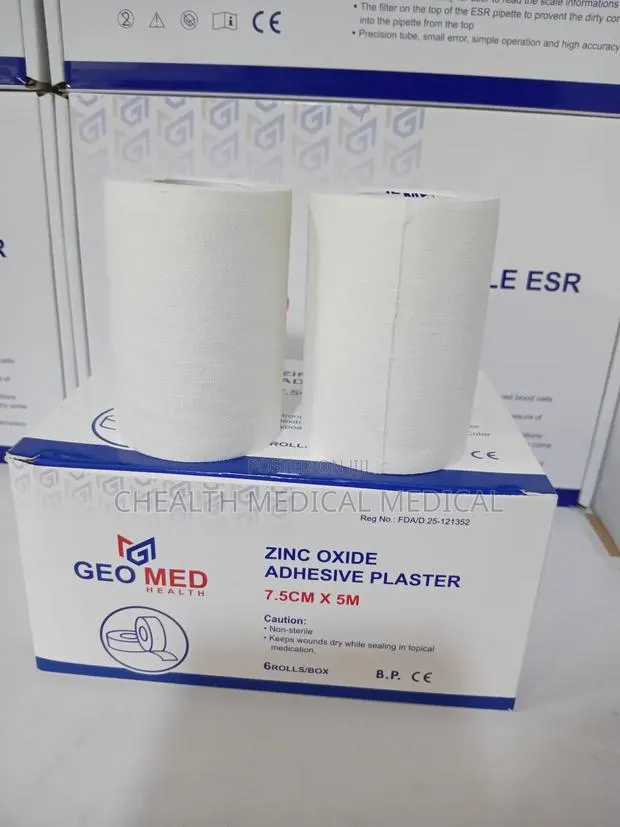 Zinc Oxide Adhesive Plaster 7.5cm×5m · Photo 1
