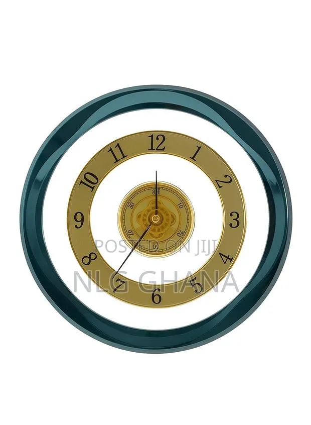 12-Inch Wall Clock Battery Operated Non-Ticking Silent. Ghx5172 · Photo 1