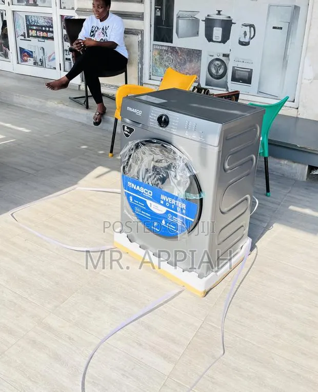 Order Nasco 8kg Fully Auto Washing Machine(Front Load). · Photo 1