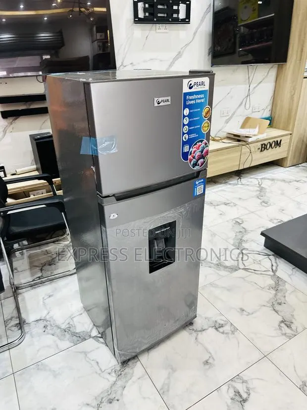 Better Deal on Pf-2521w0 Double Door Pearl Fridge Grey · Photo 1