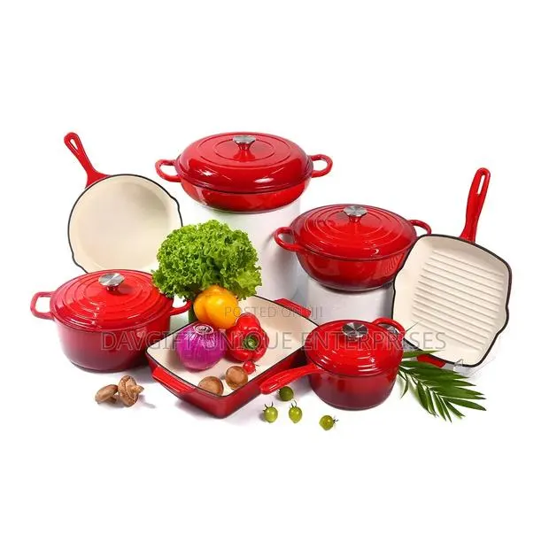 Original Heavy and Durable 11pcs Cast Iron Cookware Available · Photo 1
