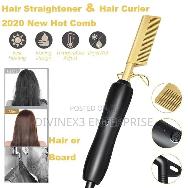 Electric Striaghtener Comb · Photo 1