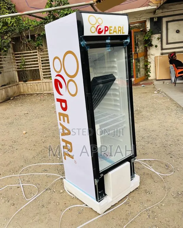 Fast Cooling Pearl PVC 352 1 Door Beverage Cooler. · Photo 1