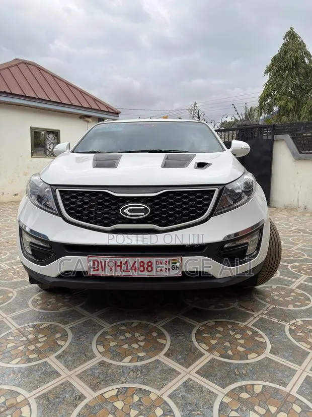 Kia Sportage SX 4dr SUV (2.0L 4cyl Turbo 6A) 2014 White · Photo 1