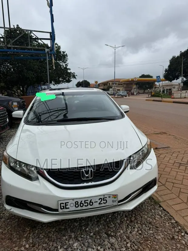 Honda Civic Sedan EX 2013 White