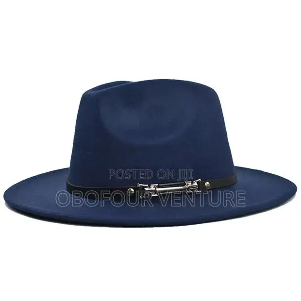 Angel! Navy Blue! Fedora Hat Qqqaaff · Photo 1