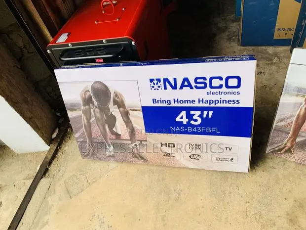 Hot Deals Nasco 43" Digital Satellite LED TV - NAS-J43FB · Photo 1