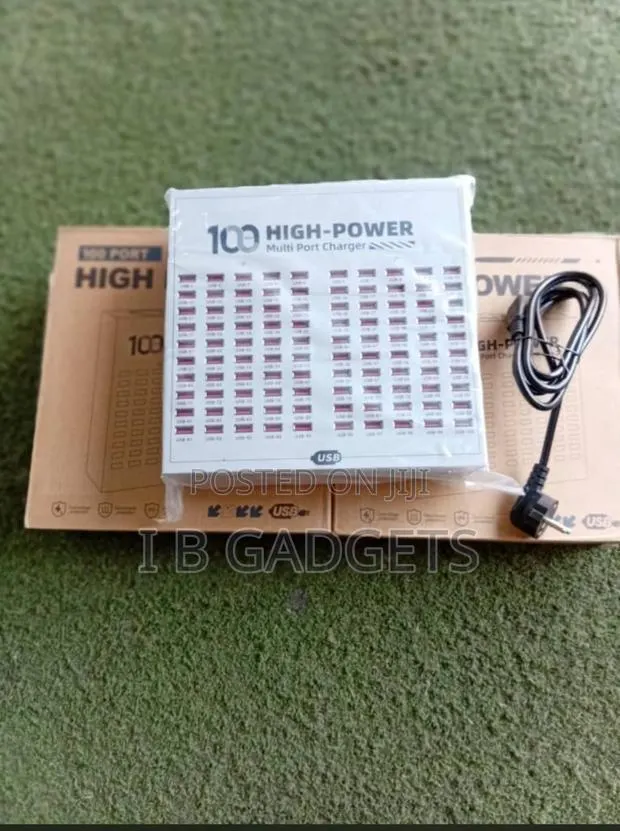 100 High-Power Multi Port Charger: · Photo 1