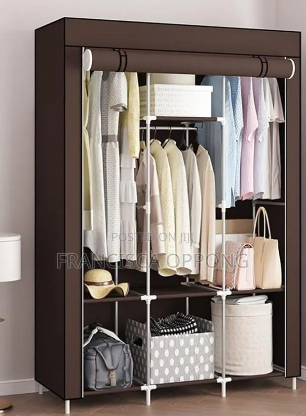 Foldable Cloth Closet/ Wardrobe (3 In 1) · Photo 1