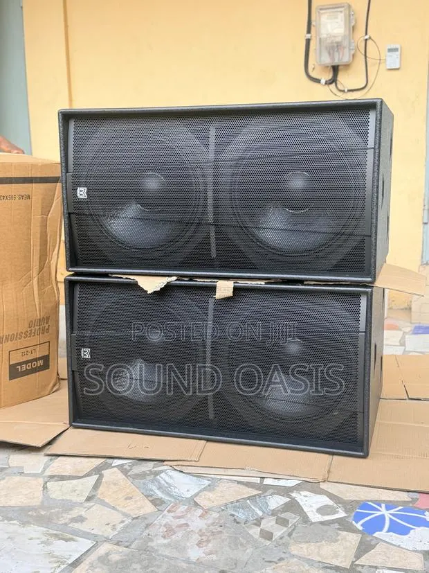 A Pair of Martin Audio Blackline S218+ Double Bass Subwoofers · Photo 1