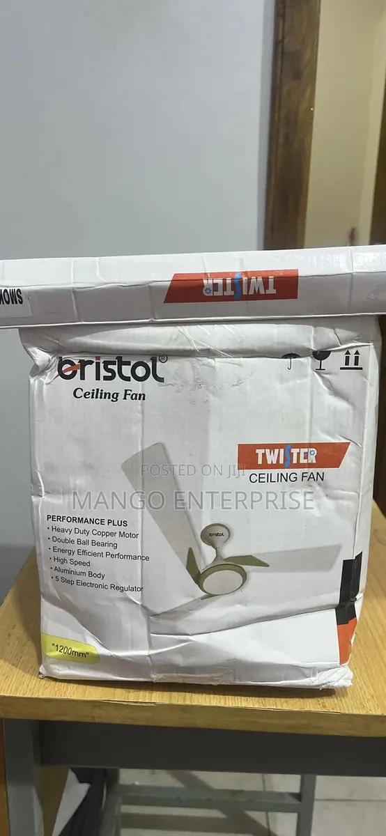 Bristol Twister Ceiling Fan · Photo 1