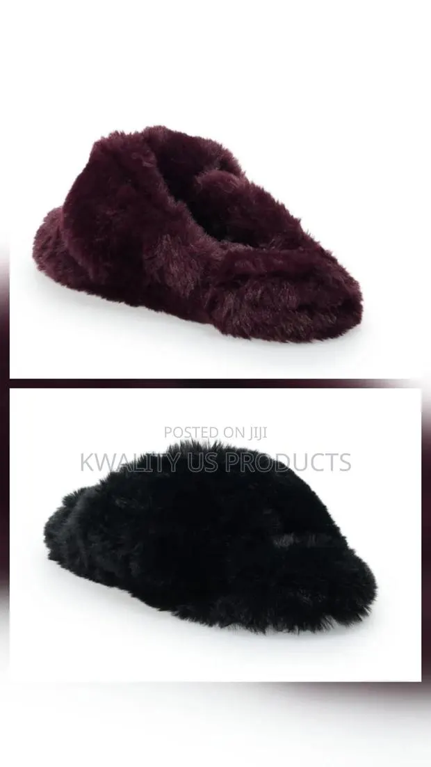 Lauren Conrad Woozie Twist Band Women's Fur Slippers - Size 37-40 · Photo 1