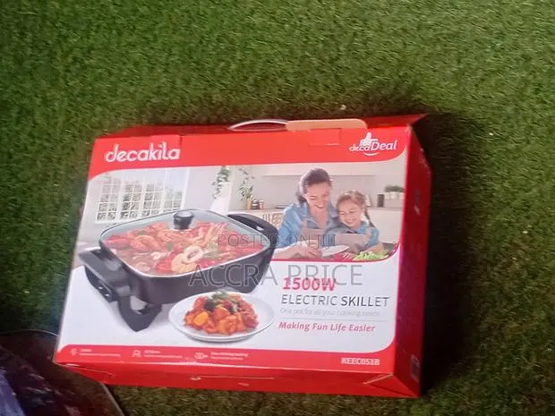 Decakila 1500W Electric Skillet for Easy Cooking · Photo 1