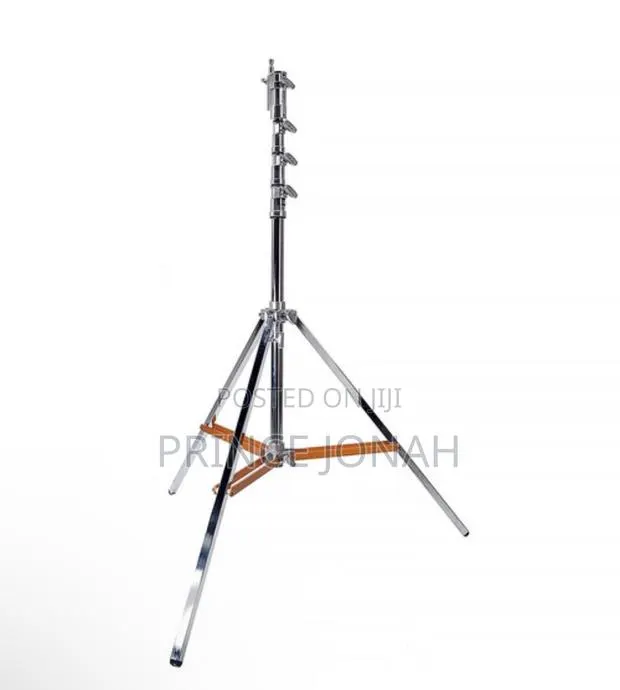 Rent/Hire Matthews Hollywood Combo Triple Riser Stand (Silver, 14.8' · Photo 1