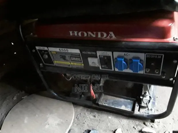 6500 Watts Honda Generator for Sale. Working Perfectly Well.