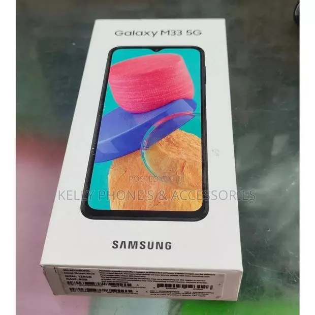 New Samsung Galaxy M33 5G 128 GB Black · Photo 1