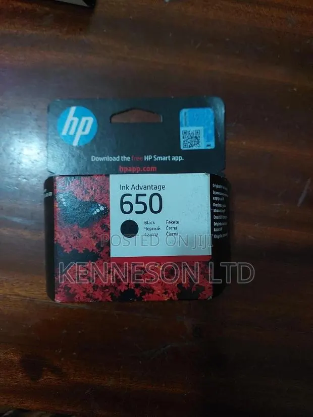 Hp Ink Cartridge 650 Black · Photo 1