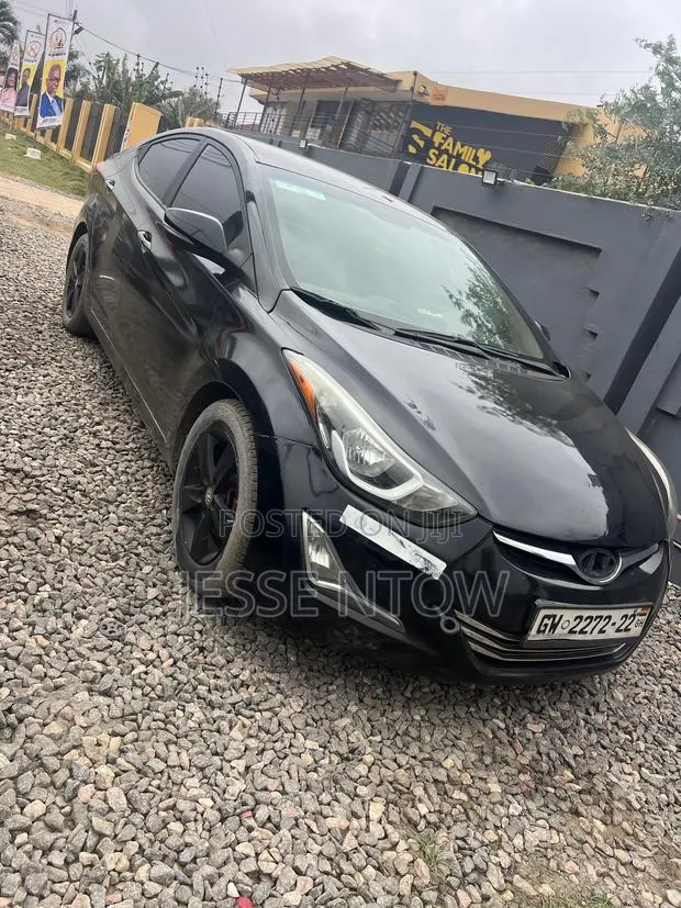 Hyundai Elantra 2013 Black · Photo 1