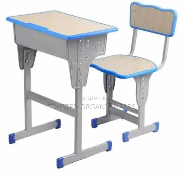 Adjustable Desk And Chair For Students And Children Study · Photo 1