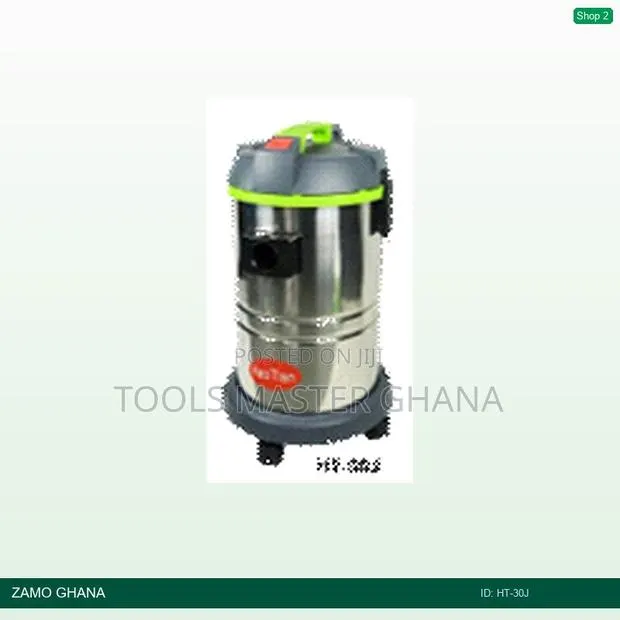 Silent Mode 30l Stainless Steel Wet Dry Vacuum Cleaneritaly - Ht-30j · Photo 1